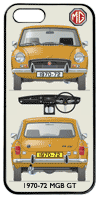 MGB GT 1970-72 Phone Cover Vertical